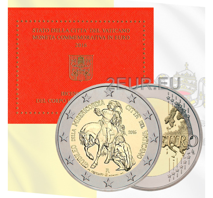 Vatican 2 euro BU 2016 - Holy Year of Mercy for 45.00 € ✅