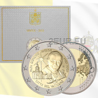 Vatican 2 euro BU 2020 - 100th Anniversary of the Birth of Pope John Paul II
