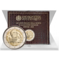 Vatican 2 euro BU 2023 - 150th Anniversary of the Death of Alessandro Manzoni Vatican 2 euro BU 2023 - 150th Anniversary of the Death of Alessandro Manzoni