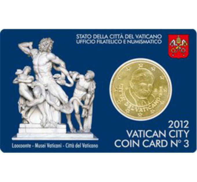 Vatican 50 cent BU 2012 - №3 for 8.50 € ✅