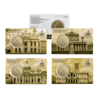 Vatican 50 cent BU 2025 - Papal Basilicas of Rome