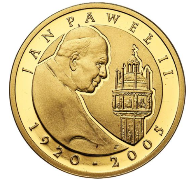 Poland 100 zloty gold proof 2005 - Pope John Paul II for 1,093.57 € ✅