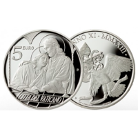 Vaticano 5 euros plata proof 2023 - LOS DOCE APÓSTOLES: SAN JUAN