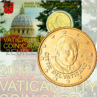 Vaticano 50 céntimos BU 2011 - №2