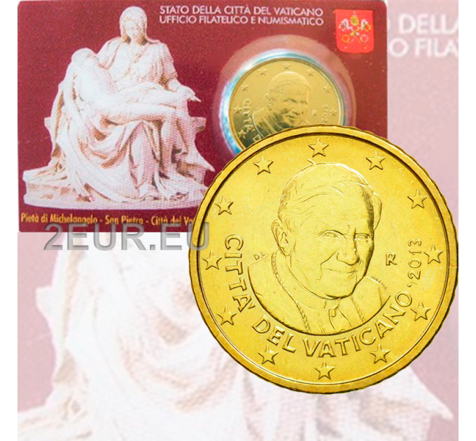 Vaticano 50 céntimos BU 2013 - №4 por 10.00 € ✅