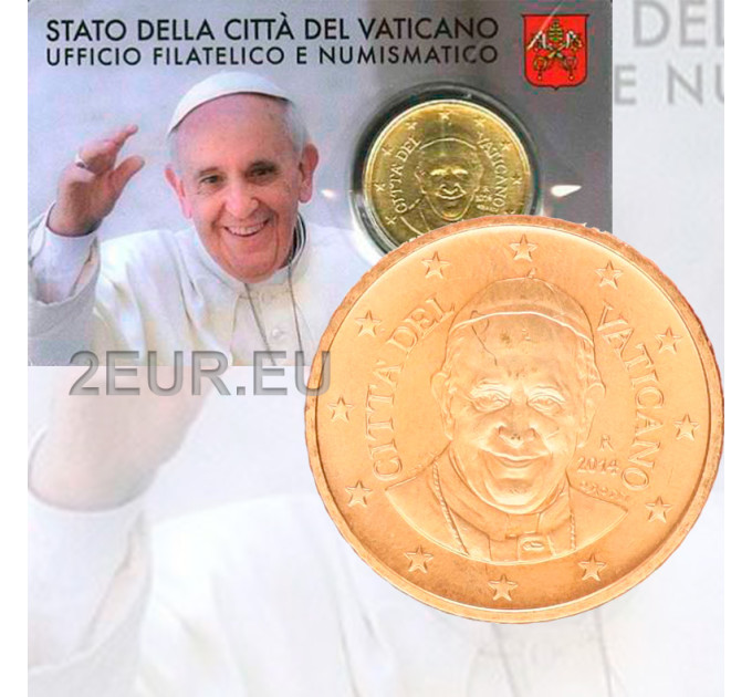 Vaticano 50 céntimos BU 2014 - №5 por 12.50 € ✅