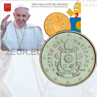 Vaticano 50 céntimos BU 2018 - №9