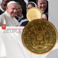 Vaticano 50 céntimos BU 2020 - №11