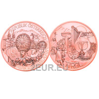 Austria 10 euro moneda 2014 - Tirol