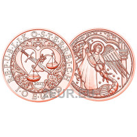Austria 10 euro coin 2017 - Michael - the protecting angel Austria 10 euro coin 2017 - Michael - the protecting angel