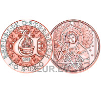 Austria 10 euro coin 2018 - Uriel - angel of light Austria 10 euro coin 2018 - Uriel - angel of light