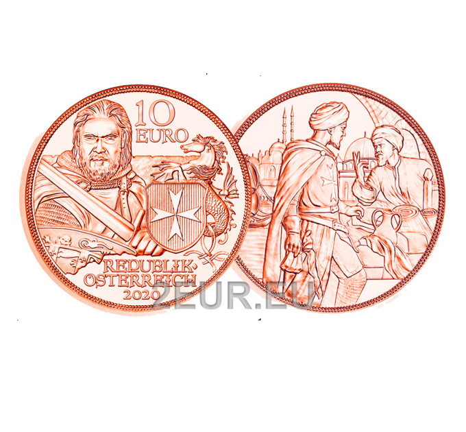 Moneda de 10 euros de Austria 2020 - Fortaleza sin circular por 13.50 € ✅