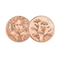 Austria 10 euros de Moneda 2022-2 - Caléndula