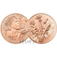 Austria 10 euros de Moneda 2022 - Diente de león
