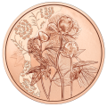 Austria 10 euro coin 2024 - Peony for 13.50 € ✅