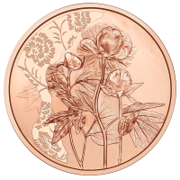 Austria 10 euros de Moneda 2024 - Peonía
