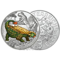 Austria 3 euro coin 2020-3 - Ankilosaur magniventris