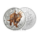 Austria 3 euros moneda 2021-3 - Styracosaurus albertensis por 18.00 € ✅