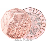 Moneda de 5 euros de Austria 2016 - Concierto de año nuevo