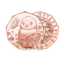 Austria 5 euro coin 2021 - A little miracle
