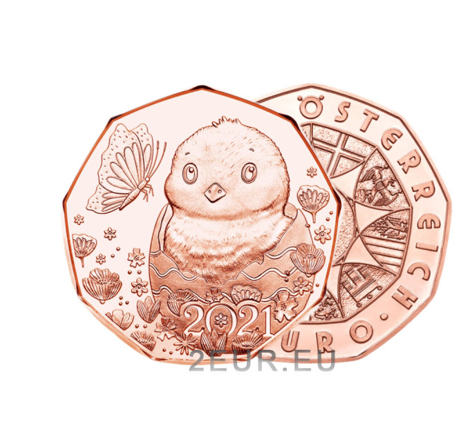 Austria 5 euros de Moneda 2021 - Un pequeño milagro por 8.00 € ✅