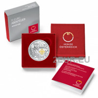 Austria 10 euro Silver coin Proof 2020 - ADVENTURE