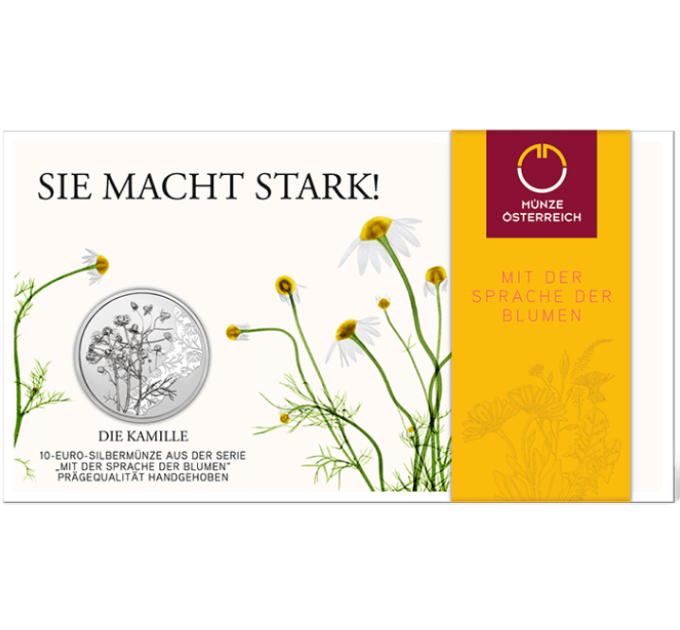Austria 10 euros Moneda de plata 2023 - MANZANILLA por 50.00 € ✅