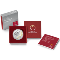 Austria 10 euro Silver coin Proof 2023 - THE CHAMOMILE