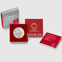 Austria 10 euros  Moneda de plata Proof 2022 - EL DIENTE DE LEÓN