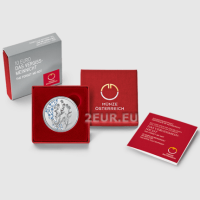 Austria 10 euros  Moneda de plata Proof 2023 - La olvidarme