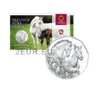 Austria 5 euros Moneda de plata 2020 - Amigas de por vida