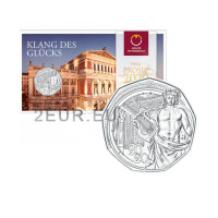 Austria 5 euros Moneda de plata 2020 - 150 años de la Sociedad de la Música