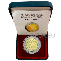 Bélgica 2 euros proof 2013 - Real instituto meteorológico