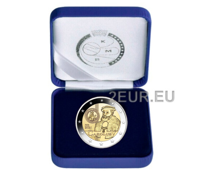 Belgium 2 euro proof 2021 - 500 Years Carolus V for 29.00 € ✅