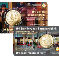 Bélgica 2,5 euros BU 2018 - 400 años de Berg van Barmhartigheid - FR