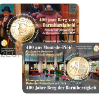 Bélgica 2,5 euros BU 2018 - 400 años de Berg van Barmhartigheid - NL