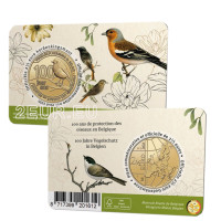 Bélgica 2,5 euros BU 2022 - 100 Años de Protección de las Aves en Bélgica - NL
