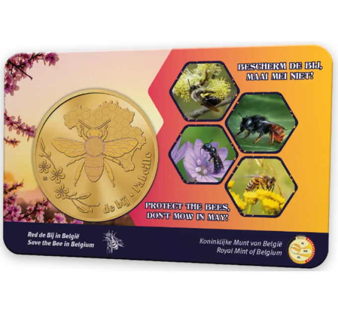 Bélgica 2,5 euros BU 2024 - Abeja en Bélgica - NL por 10.50 € ✅
