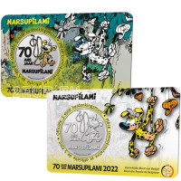 Bélgica 5 euros BU 2022 - 70 años de Marsupilami - Color