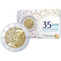 Bélgica 2 euros BU 2022-2 - 35 Años del Erasmus - NL