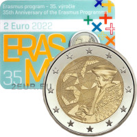 Eslovaquia 2 euros BU 2022 - 35 Años del Erasmus Eslovaquia 2 euros BU 2022 - 35 Años del Erasmus