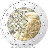 Chipre 2 euros UNC 2022 - 35 Años del Erasmus