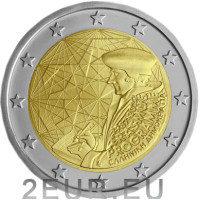 Grecia 2 euros de rollo 2022 – 35 años del Programa Erasmus