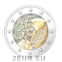 Irlanda 2 euros UNC 2022 - 35 Años del Erasmus