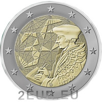 Lituania 2 euros UNC 2022 - 35 Años del Erasmus
