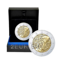 Francia 2 euros Proof 2022 - 35 Años del Programa Erasmus