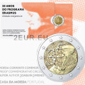 Portugal 2 euros proof 2022 - 35 Años del Erasmus por 31.00 € ✅