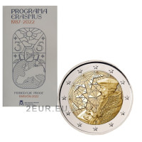España 2 euros proof 2022 - 35 Años del Erasmus