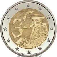 Eslovaquia 2 euros UNC 2022 - 35 Años Erasmus