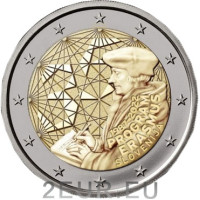 Eslovenia 2 euros UNC 2022 - 35 Años del Erasmus